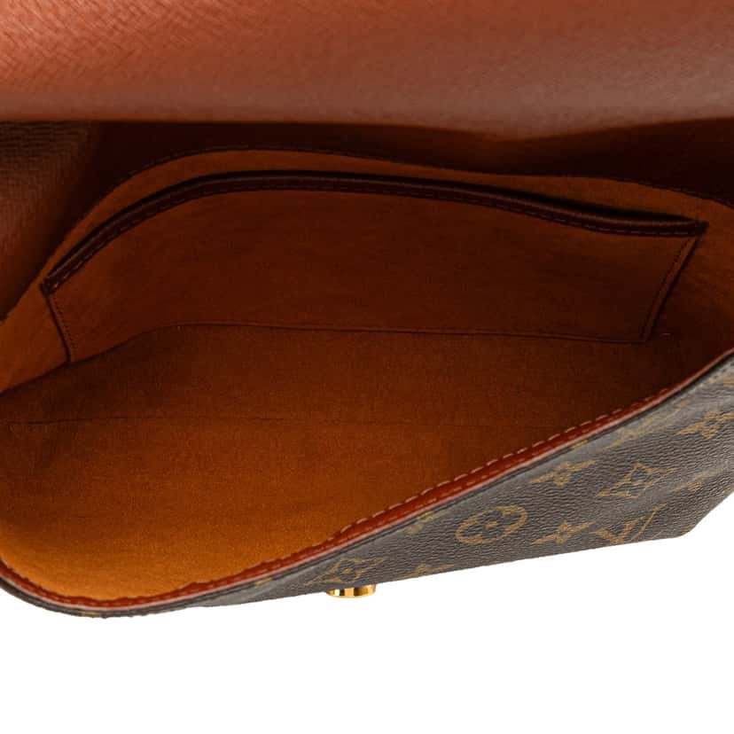 Louis Vuitton Monogram Musette Tango Short Strap Brown Canvas Good condition - Model View