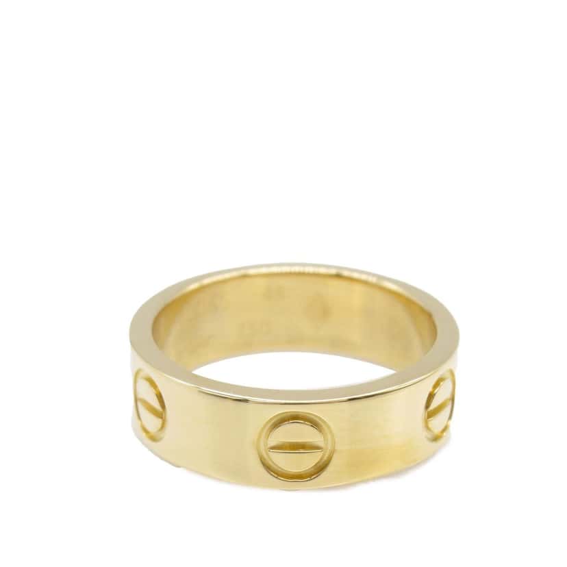 Cartier 18K Yellow Gold Classic Love Ring Gold Gold Good condition - Front View