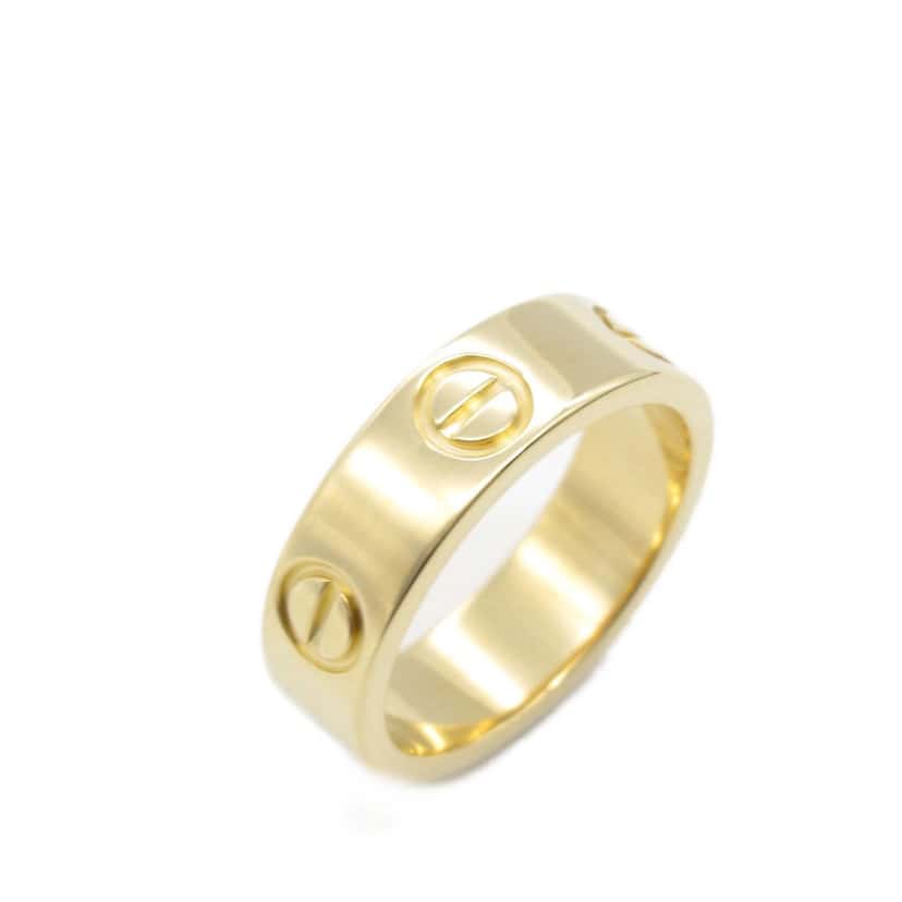 Cartier 18K Yellow Gold Classic Love Ring Gold Gold Good condition - Inside View