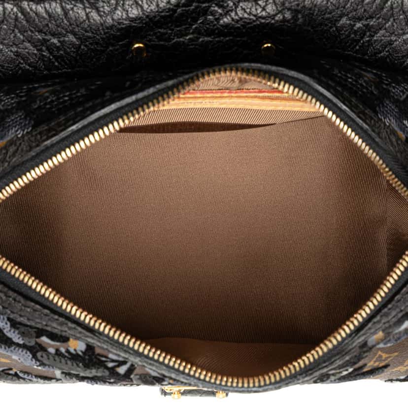 Louis Vuitton Monogram Fleur De Jais Carrousel Brown Canvas Good condition - Model View