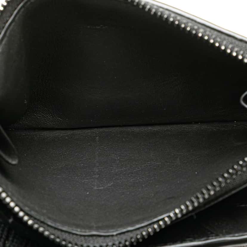 Louis Vuitton Monogram Shadow Hybrid Wallet Black Leather Good condition - Box View