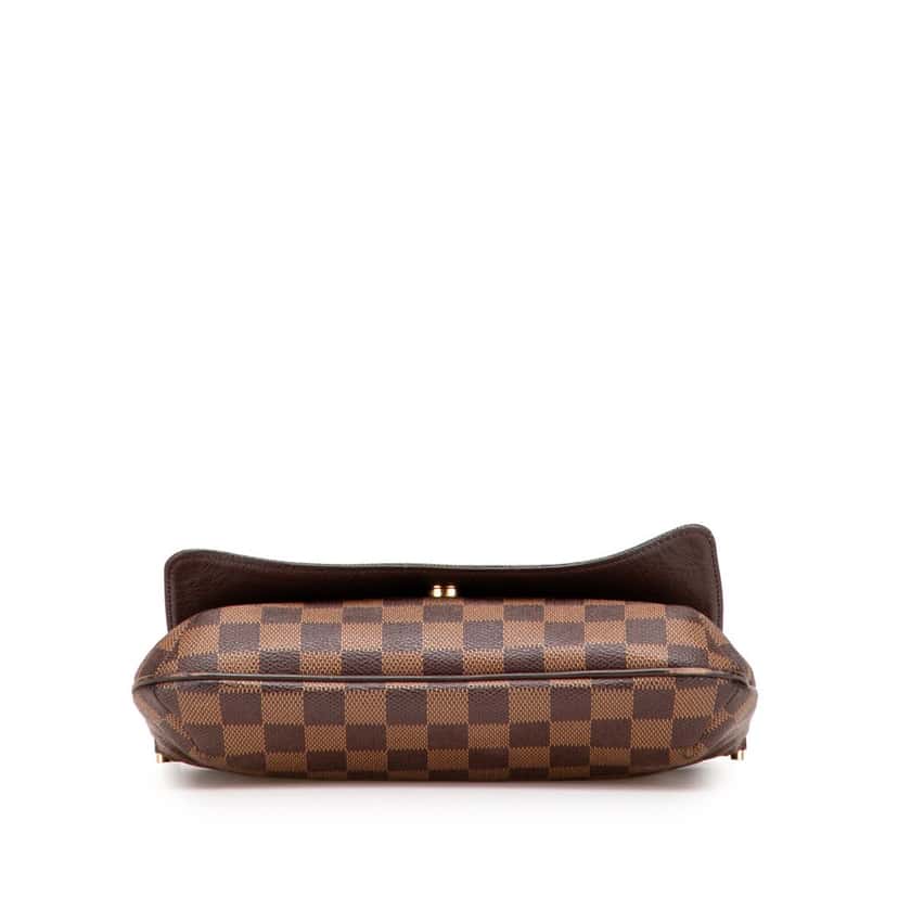 Louis Vuitton Damier Ebene Musette Tango Long Strap Brown Canvas Good condition - Inside View