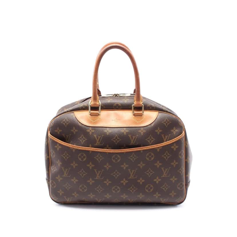Louis Vuitton Monogram Deauville Brown Canvas Good condition - Front View