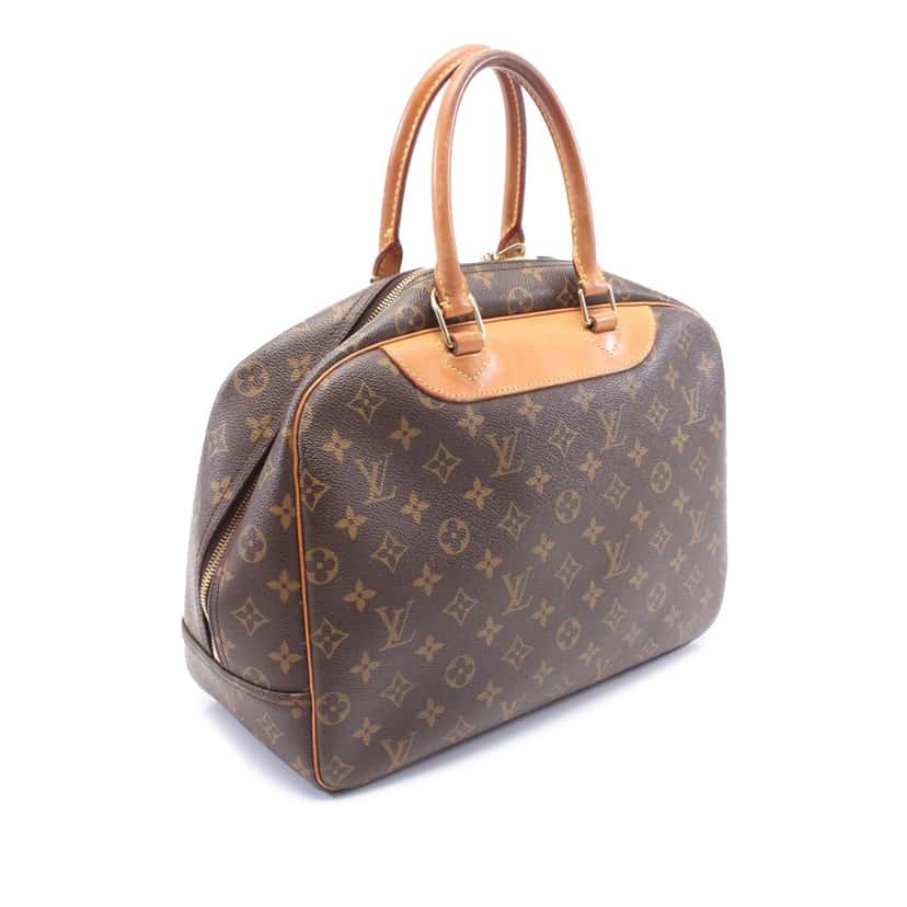 Louis Vuitton Monogram Deauville Brown Canvas Good condition - Back View
