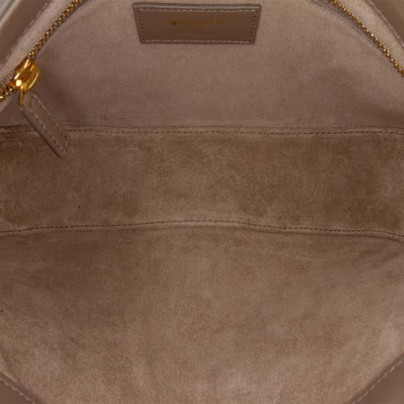 Saint Laurent Leather Le 5 a 7 Shoulder Bag Brown Leather Good condition - Model View