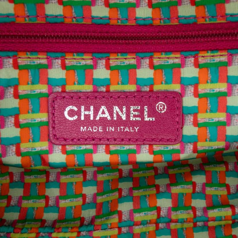 Chanel Paris Seoul Small Rubber Coco Rain Flap Pink Polyester Good condition - Box View