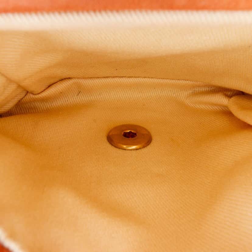 Chanel Quilted Calfskin Chic Quilt Flap Orange Leather Good condition - Box View