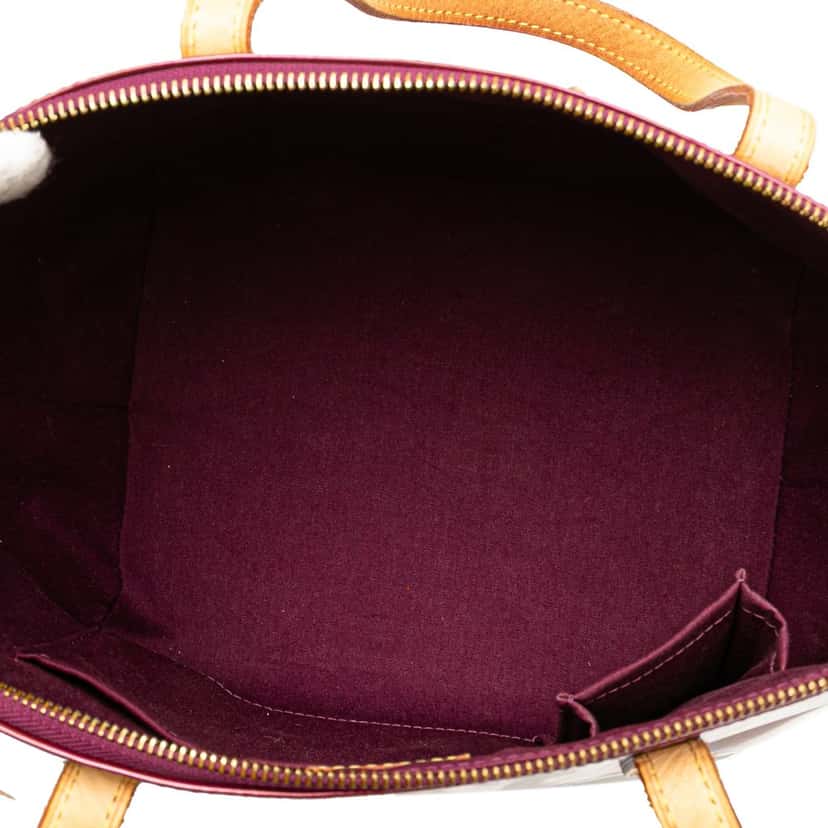 Louis Vuitton Monogram Vernis Bellevue PM Red Leather Good condition - Model View