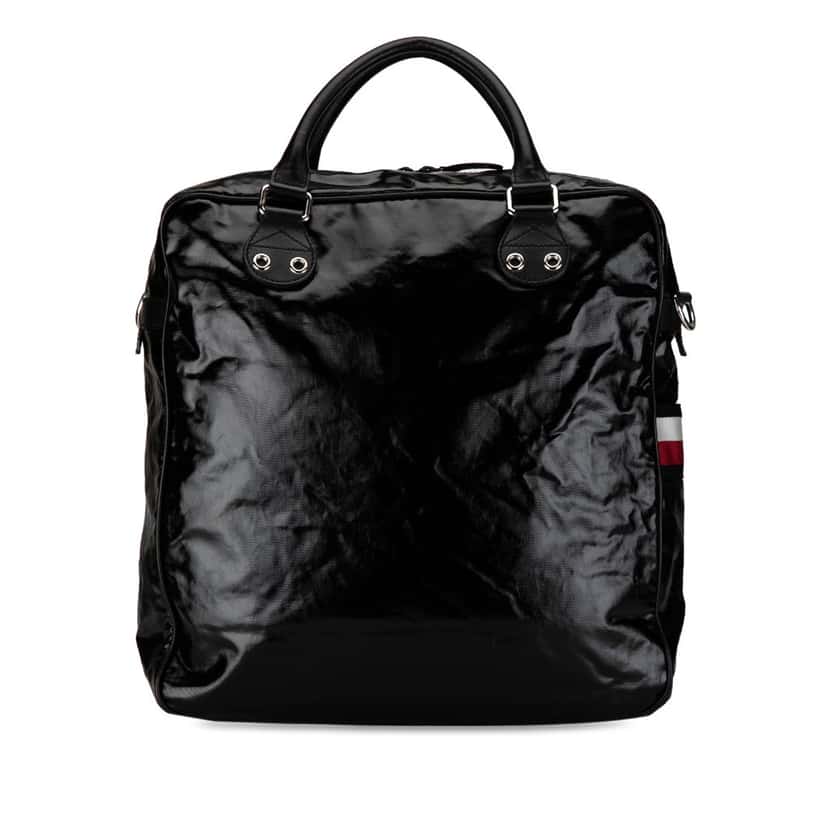 Gucci Web Coated Canvas Satchel Black Canvas Good condition - Inside View