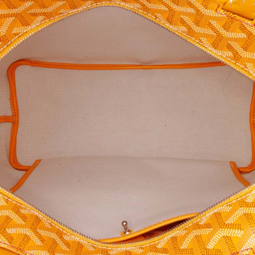 Goyard Goyardine Artois PM Yellow Canvas Good condition - Model View