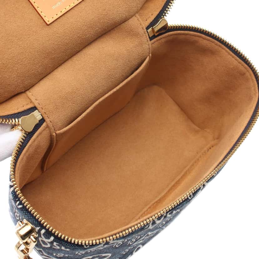 Louis Vuitton Monogram Since 1854 Vanity Case PM Blue Canvas Good condition - Model View