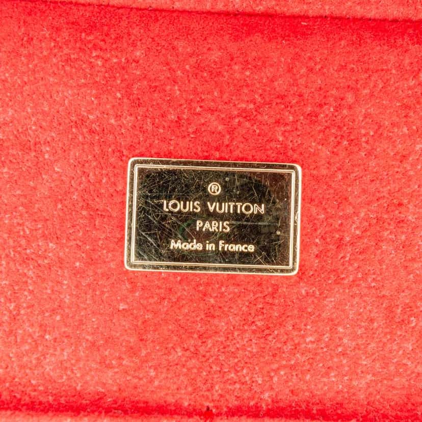 Louis Vuitton Monogram Vernis Melrose Red Leather Good condition - Box View