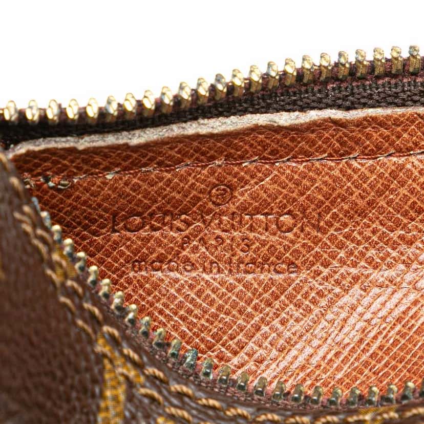 Louis Vuitton Monogram Etui Golf Ball Case Brown Canvas Good condition - Box View