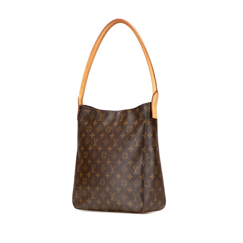 Louis Vuitton Monogram Looping GM Brown Canvas Good condition - Back View