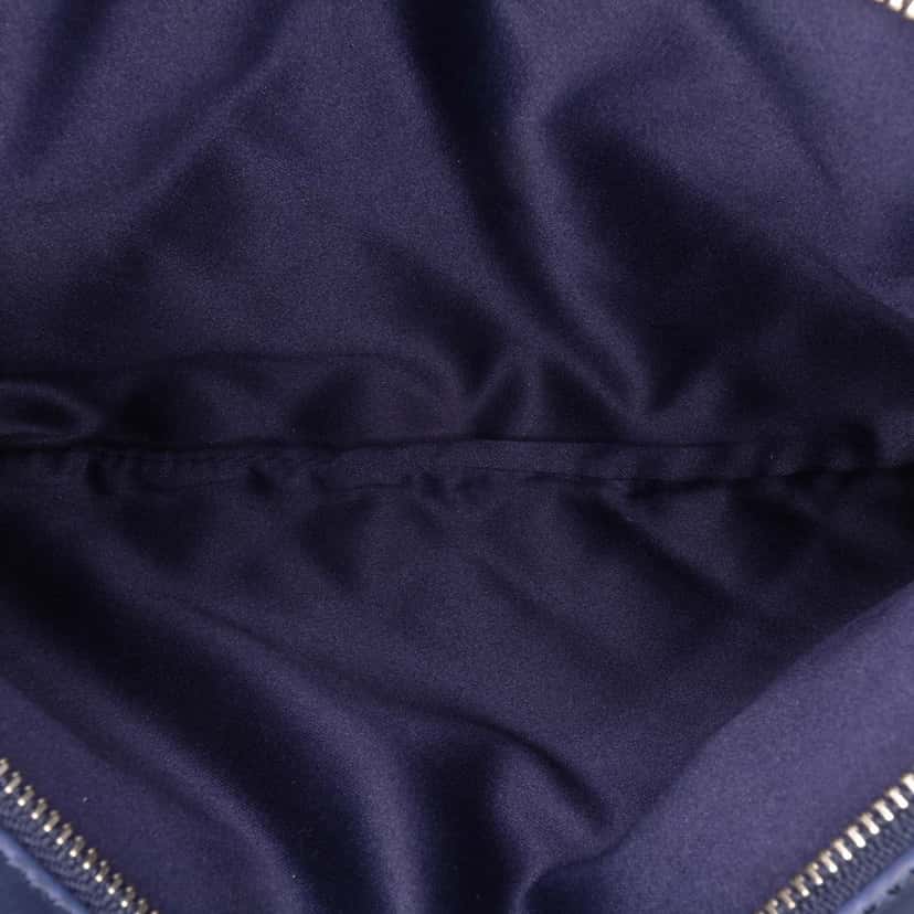 Chanel Jumbo Quilted Calfskin Tender Touch Flap Blue Leather Fair condition - Model View