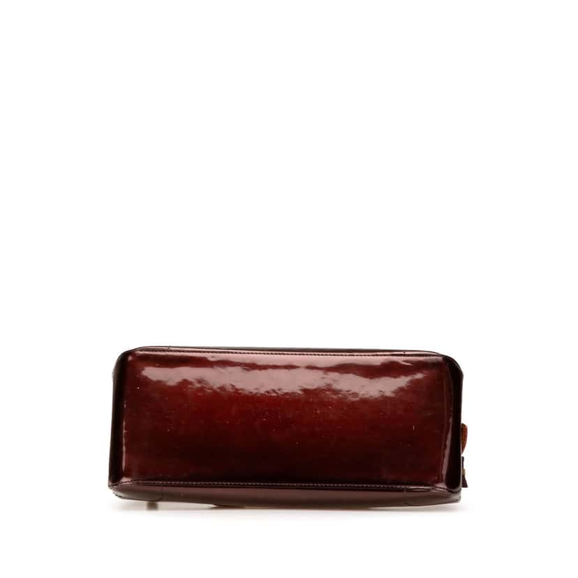 Louis Vuitton Monogram Vernis Rosewood Avenue Red Leather Fair condition - Inside View