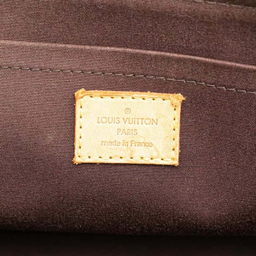Louis Vuitton Monogram Vernis Rosewood Avenue Red Leather Fair condition - Box View