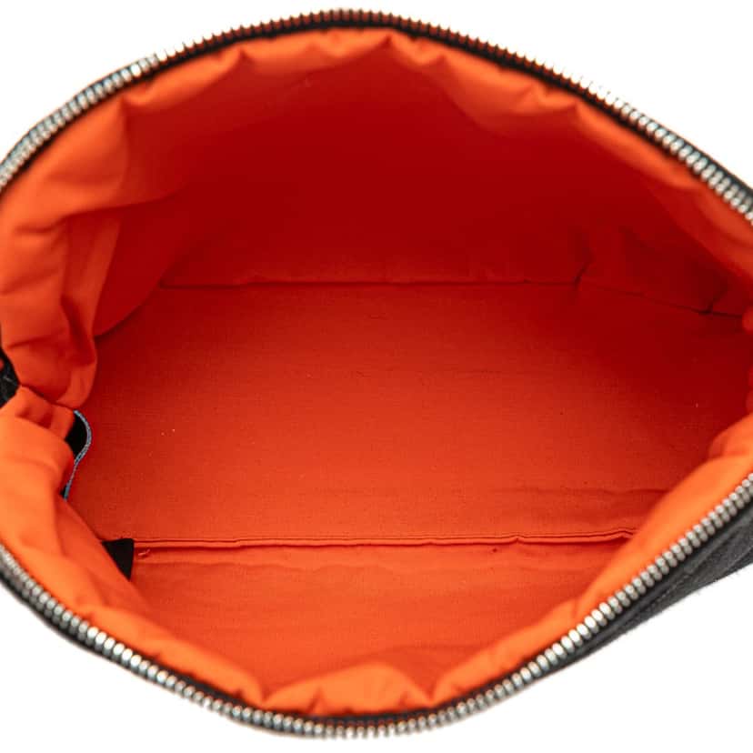 Hermès Toile Bolide Trousse de Voyage PM Black Canvas Good condition - Model View