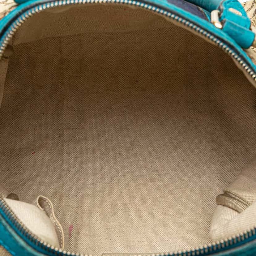 Gucci GG Canvas Web Joy Satchel Brown Canvas Good condition - Model View