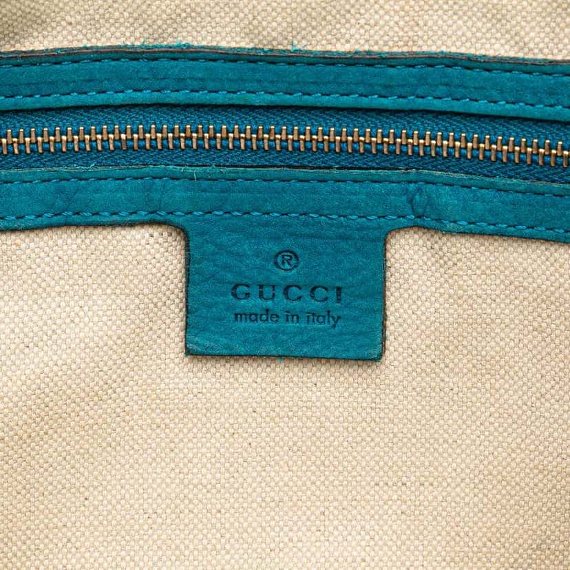 Gucci GG Canvas Web Joy Satchel Brown Canvas Good condition - Box View