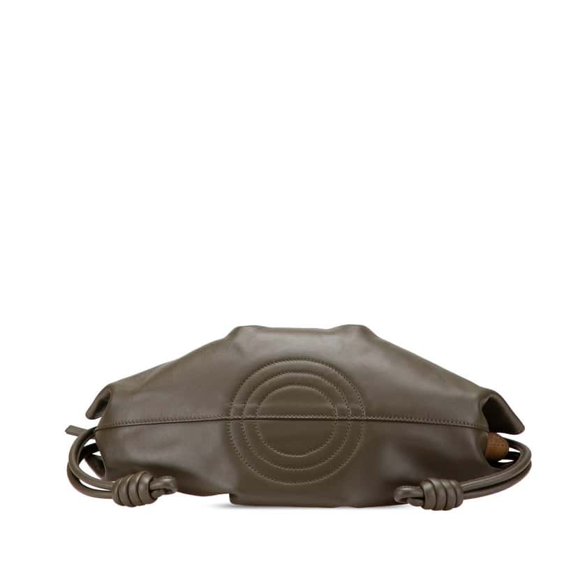 Loewe Small Nappa Paseo Satchel Brown Leather Good condition - Inside View
