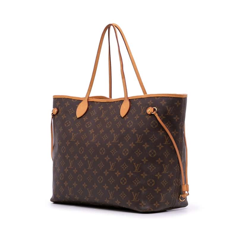 Louis Vuitton Monogram Neverfull GM Brown Canvas Good condition - Back View