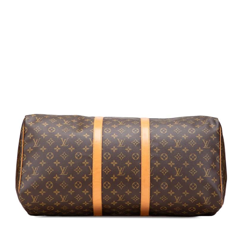 Louis Vuitton Monogram Keepall 55 Brown Canvas Good condition - Inside View