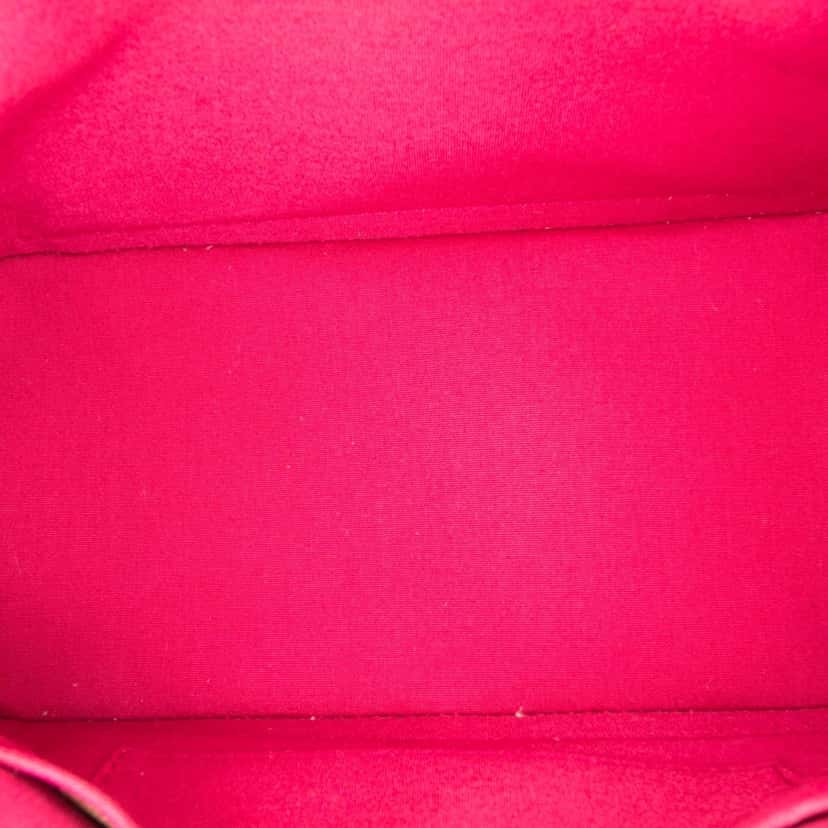 Louis Vuitton Monogram Vernis Alma BB Pink Leather Good condition - Model View