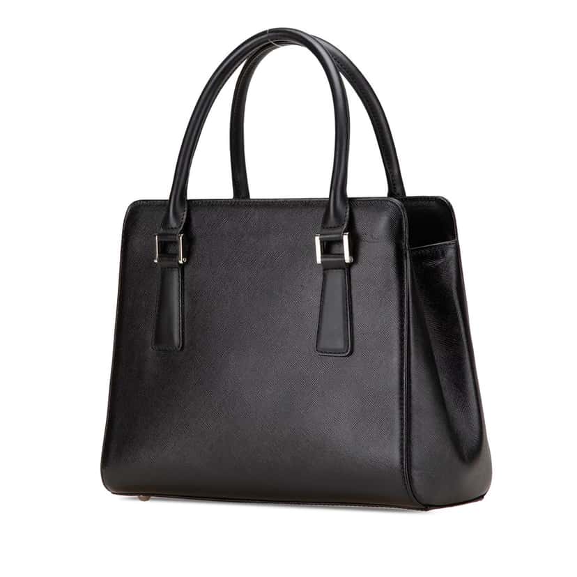 Burberry Leather Tote Black Leather Good condition - Back View