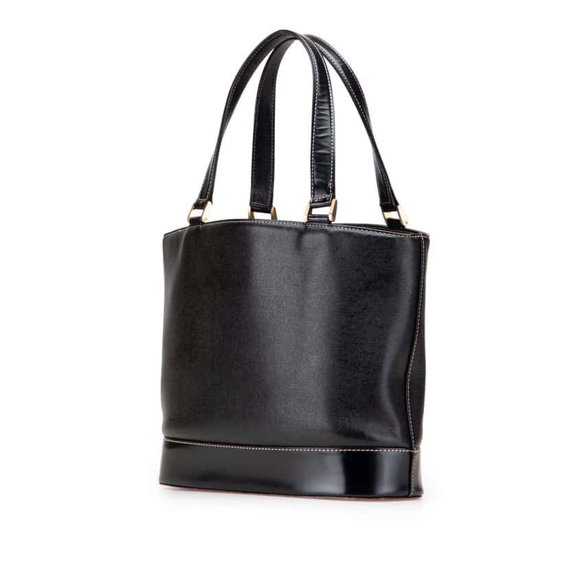 Burberry Leather Tote Black Leather Good condition - Back View