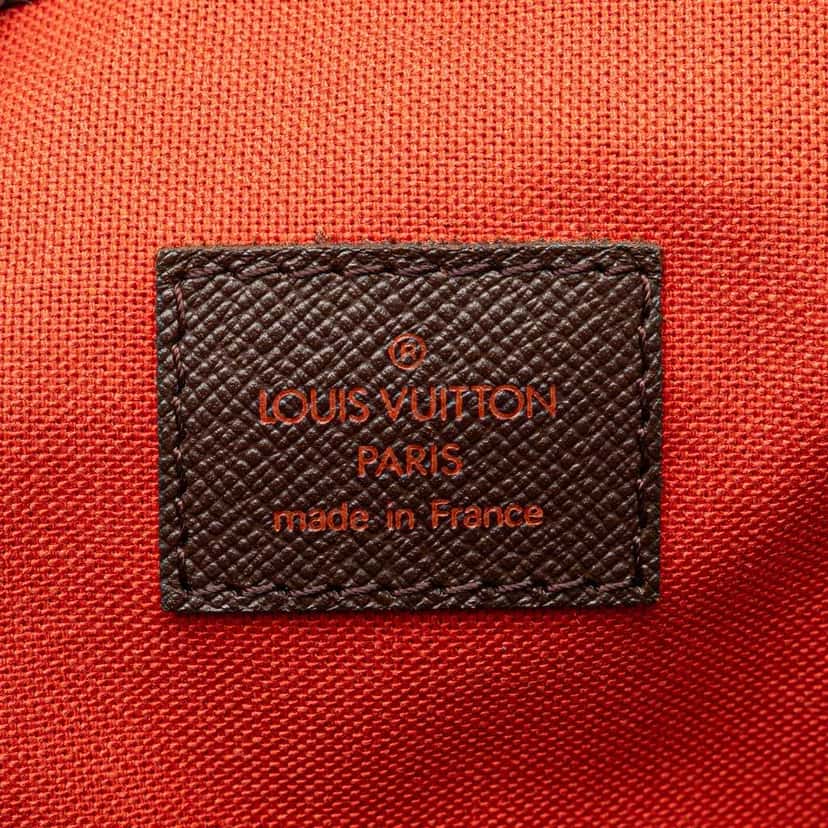 Louis Vuitton Damier Ebene Belem PM Brown Canvas Good condition - Box View