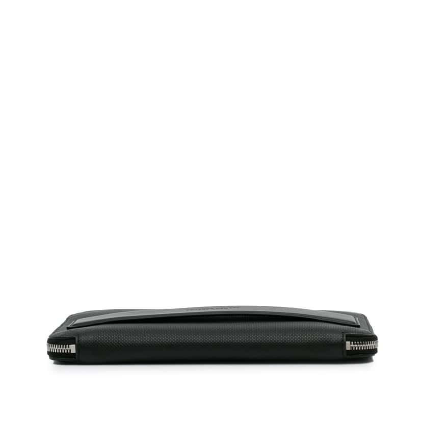 Bottega Veneta Leather Document Holder Black Leather Good condition - Box View