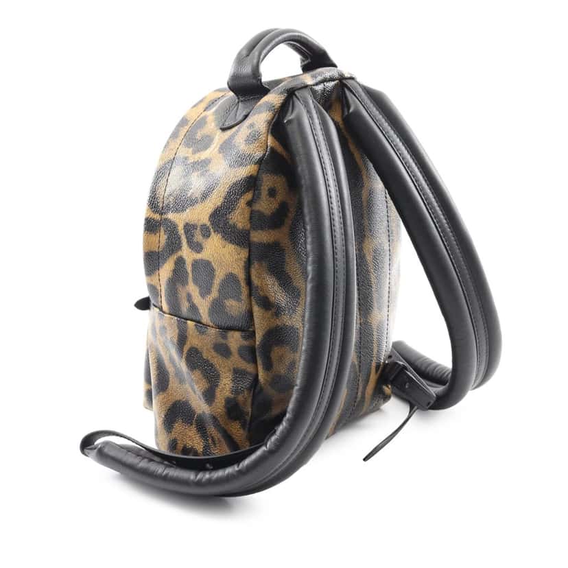 Louis Vuitton Wild Animal Palm Springs PM Brown Canvas Good condition - Back View