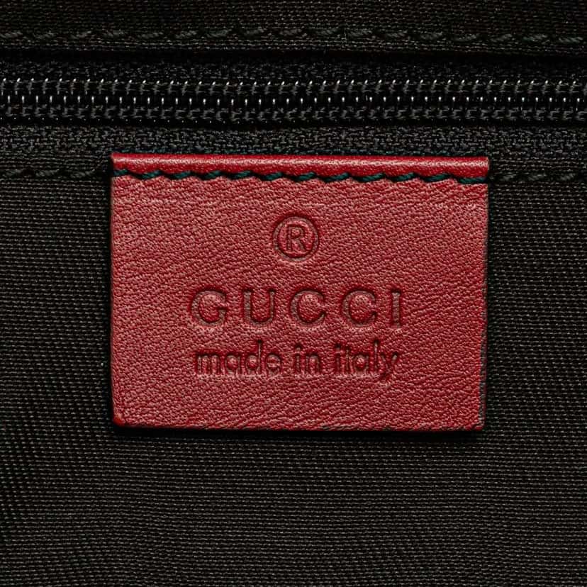 Gucci Diamante Canvas Sukey Satchel Brown Canvas Good condition - Box View