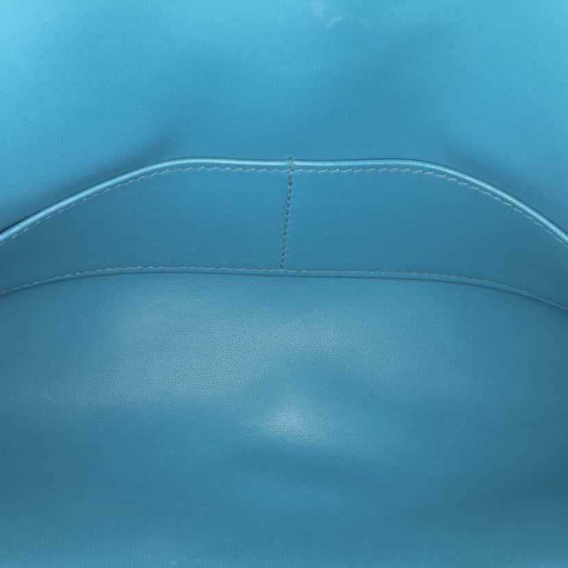 Hermès Tadelakt Egee Clutch Blue Leather Good condition - Model View