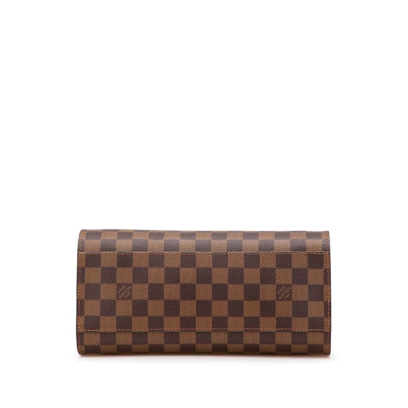 Louis Vuitton Damier Ebene Triana Brown Canvas Good condition - Inside View