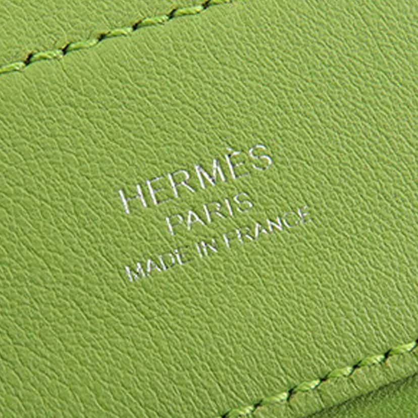 Hermès Mini Swift Aline Bag Green Leather Good condition - Model View