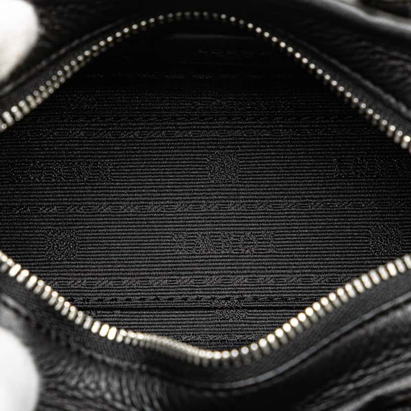 Loewe Micro Leather Amazona Satchel Black Leather Good condition - Model View