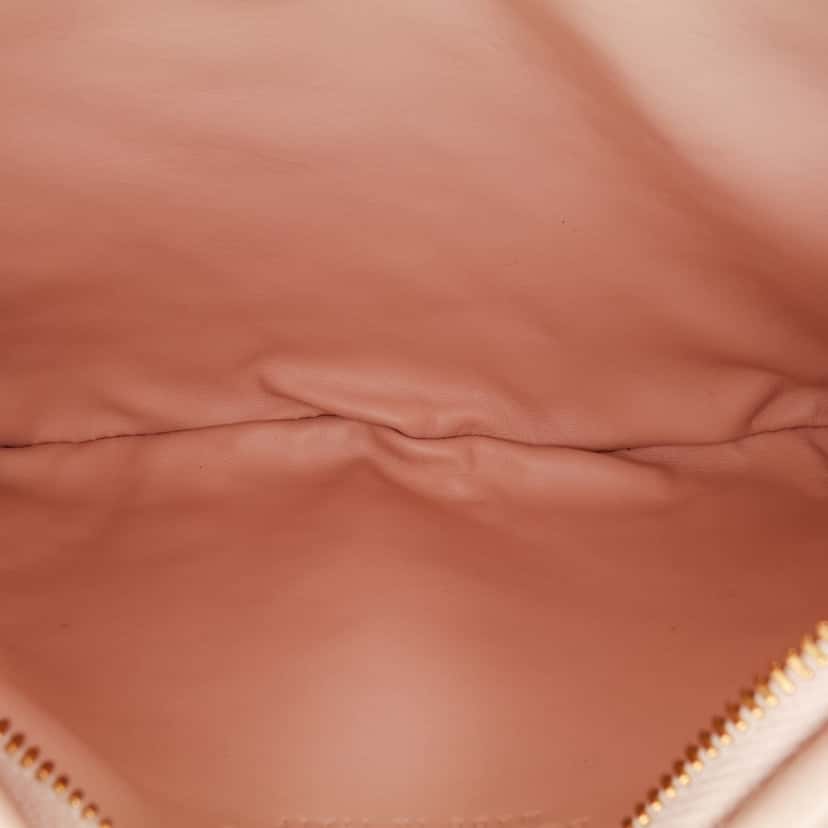 Bottega Veneta Small Nappa Intrecciato Gemelli Hobo Pink Leather Good condition - Box View