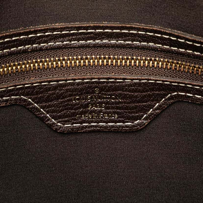 Louis Vuitton Monogram Mini Lin Bucket PM Brown Canvas Good condition - Box View