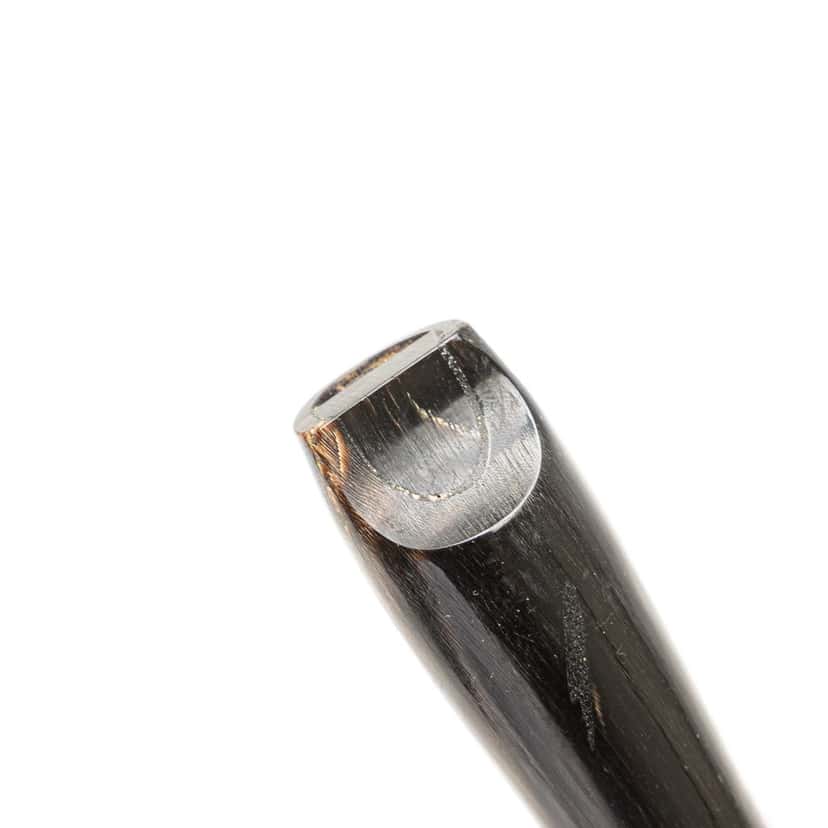 Hermès Leather and Wood Whistle Pendant Necklace Red Leather Good condition - Inside View