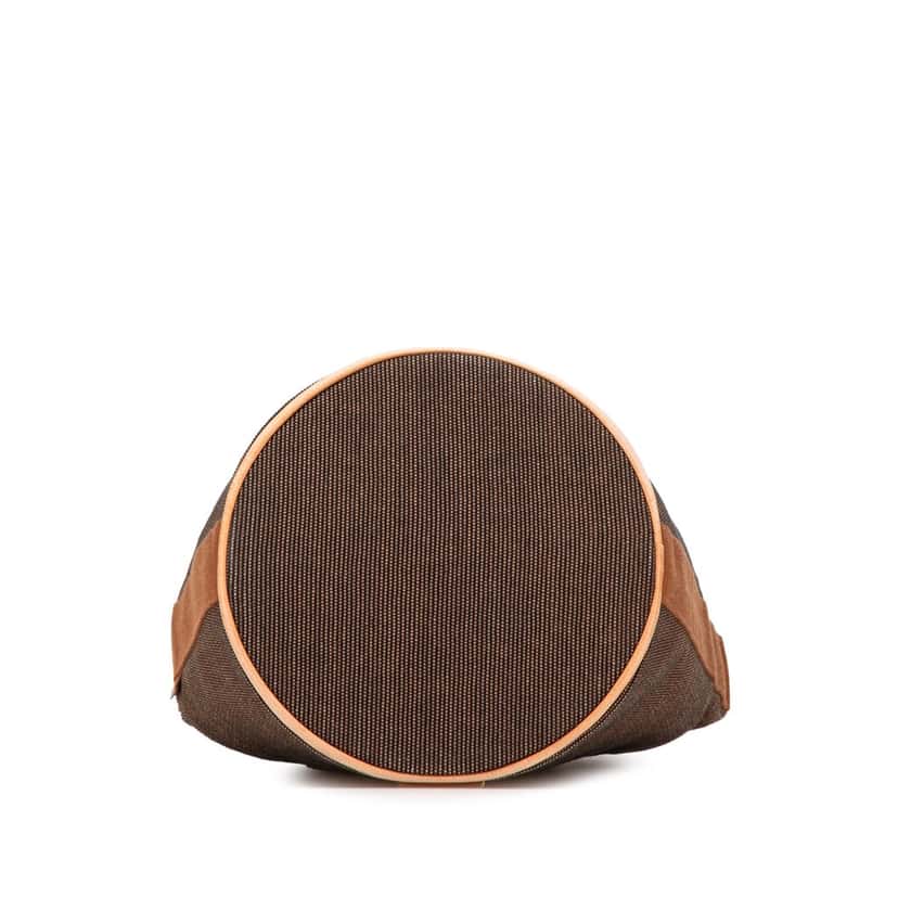 Hermès Toile Saxo MM Brown Canvas Good condition - Inside View