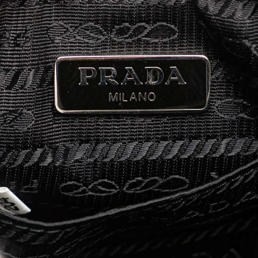 Prada Canvas Canapa Pouch Black Canvas Good condition - Box View