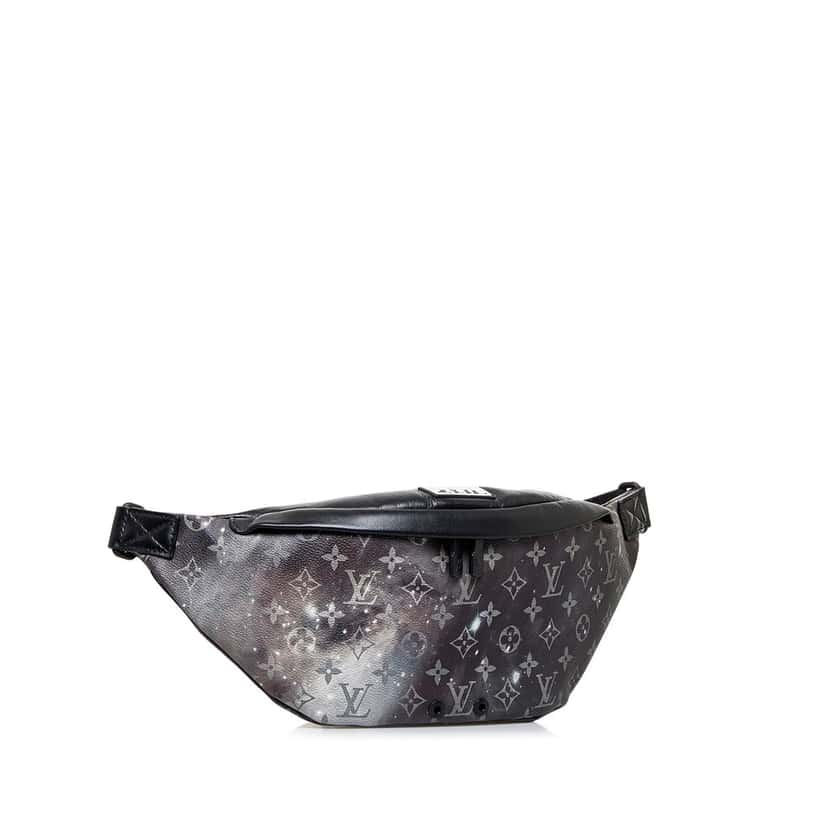 Louis Vuitton Monogram Galaxy Discovery Bumbag Black Canvas Good condition - Back View