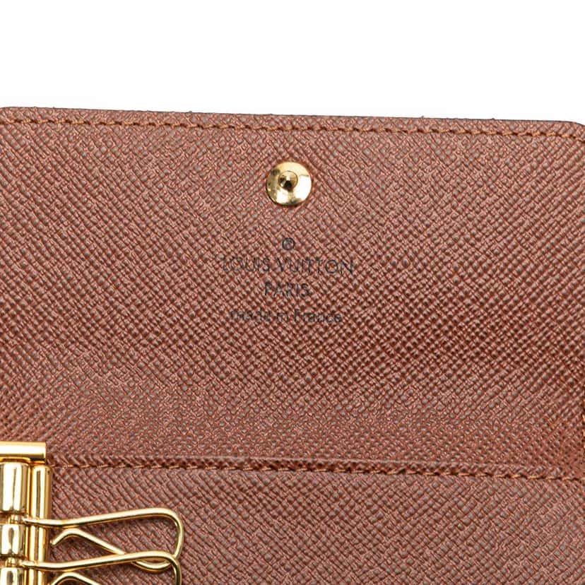 Louis Vuitton Monogram 4 Key Holder Brown Canvas Good condition - Box View