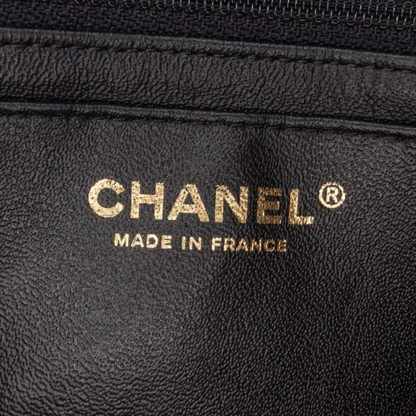 Chanel Mini Rectangular Classic Jersey Single Flap Black Cotton Good condition - Box View