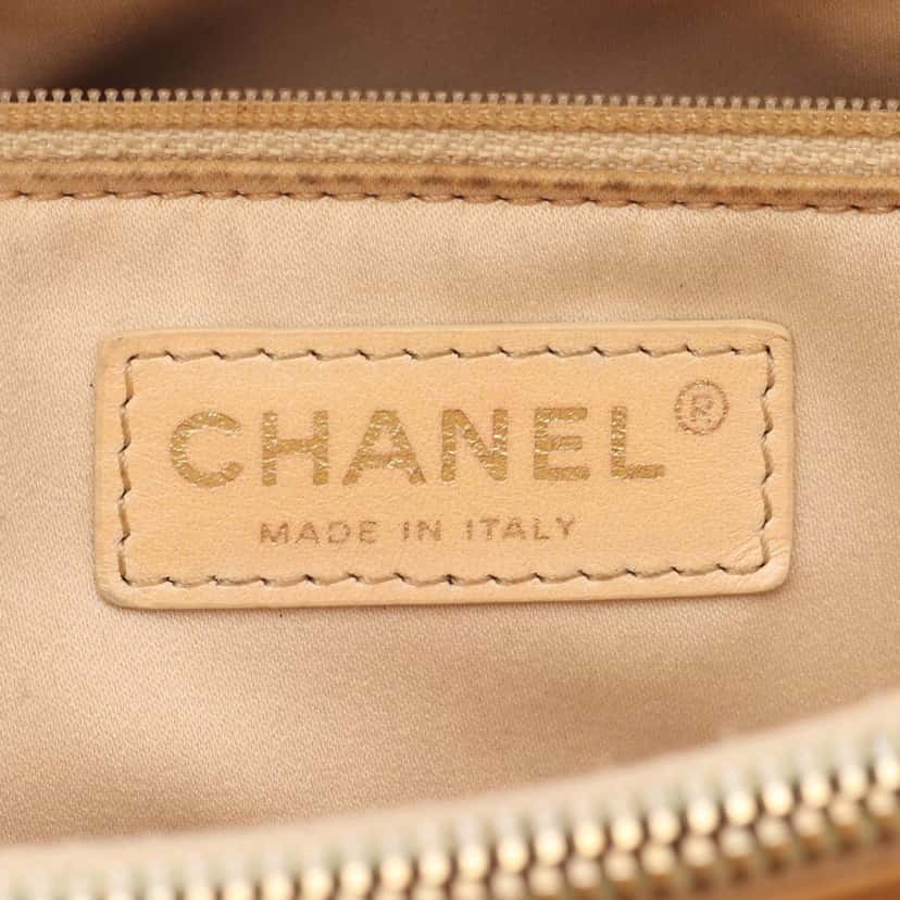 Chanel Caviar Grand Shopping Tote Brown Leather Good condition - Box View