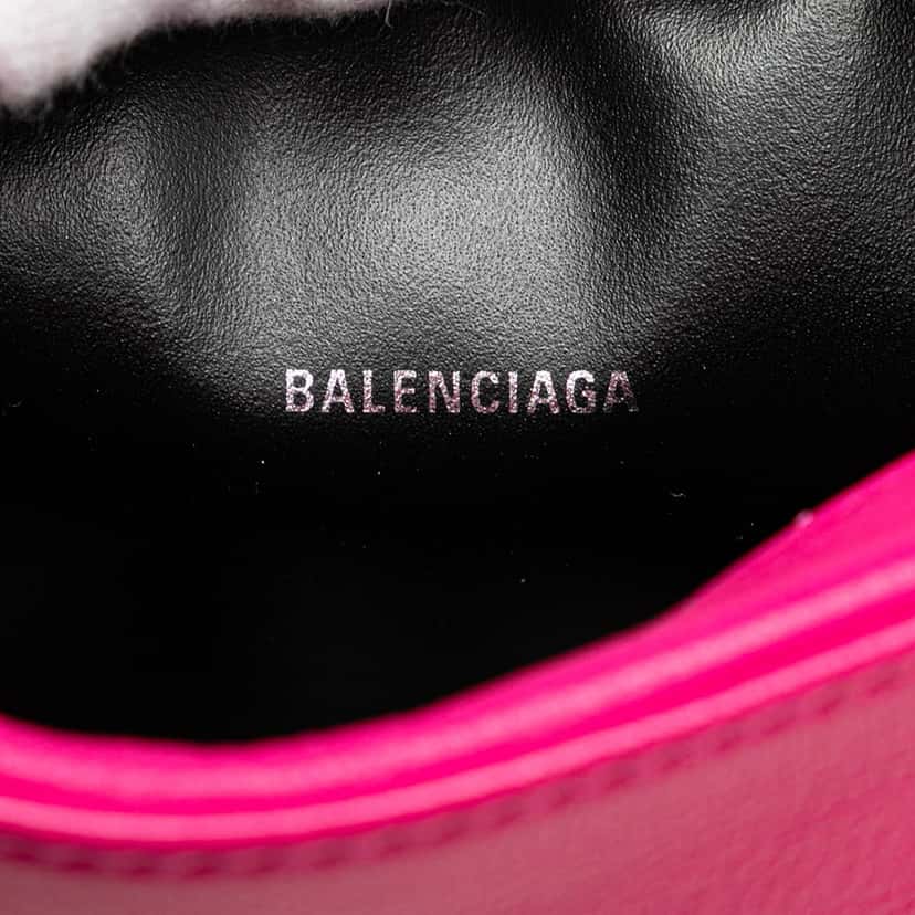 Balenciaga XS Leather Everyday Camera Bag Pink Leather Good condition - Box View