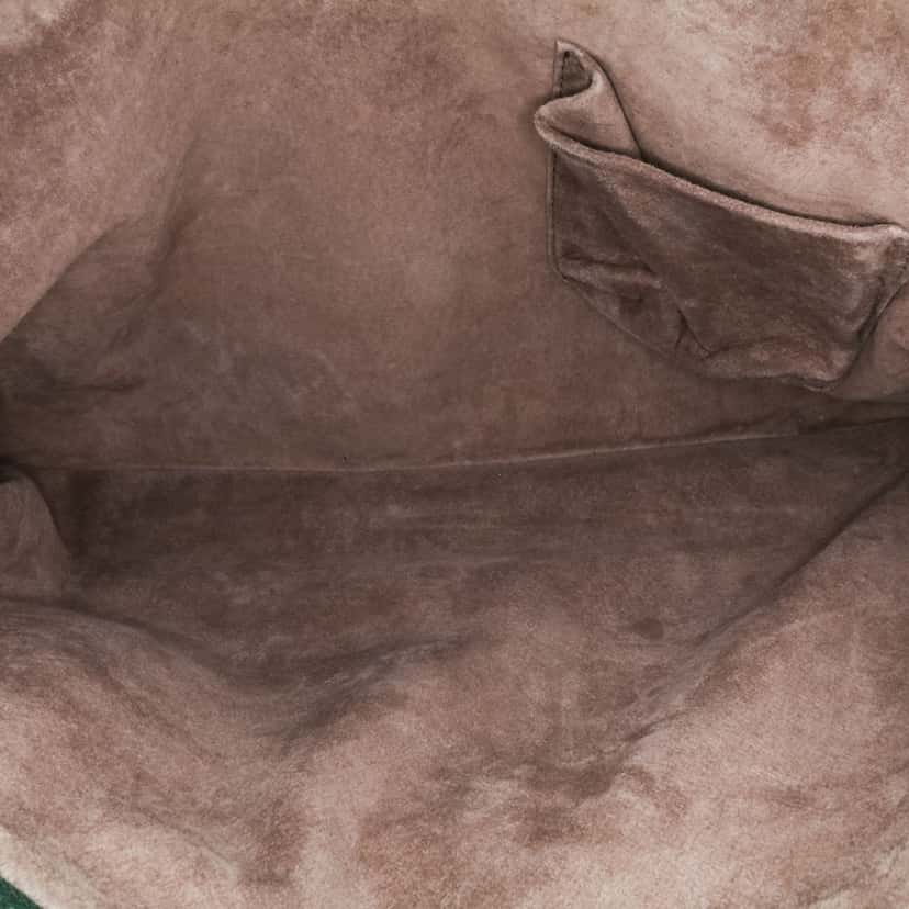 Bottega Veneta Large Nappa Intrecciato Leggero Satchel Green Leather Good condition - Box View