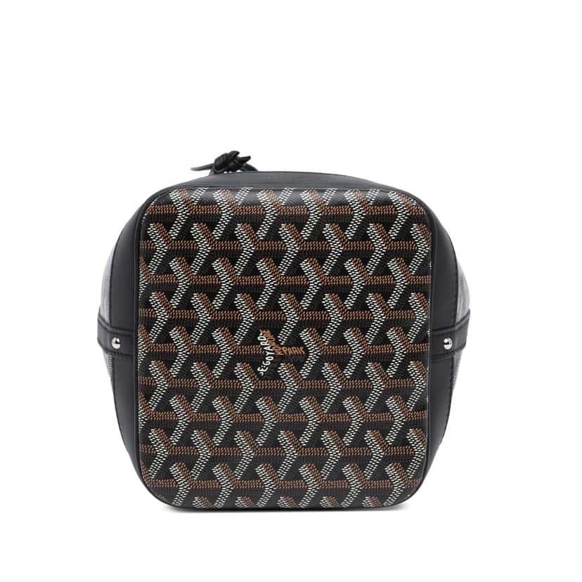 Goyard Goyardine Petit Flot Black Canvas Very good condition - Inside View